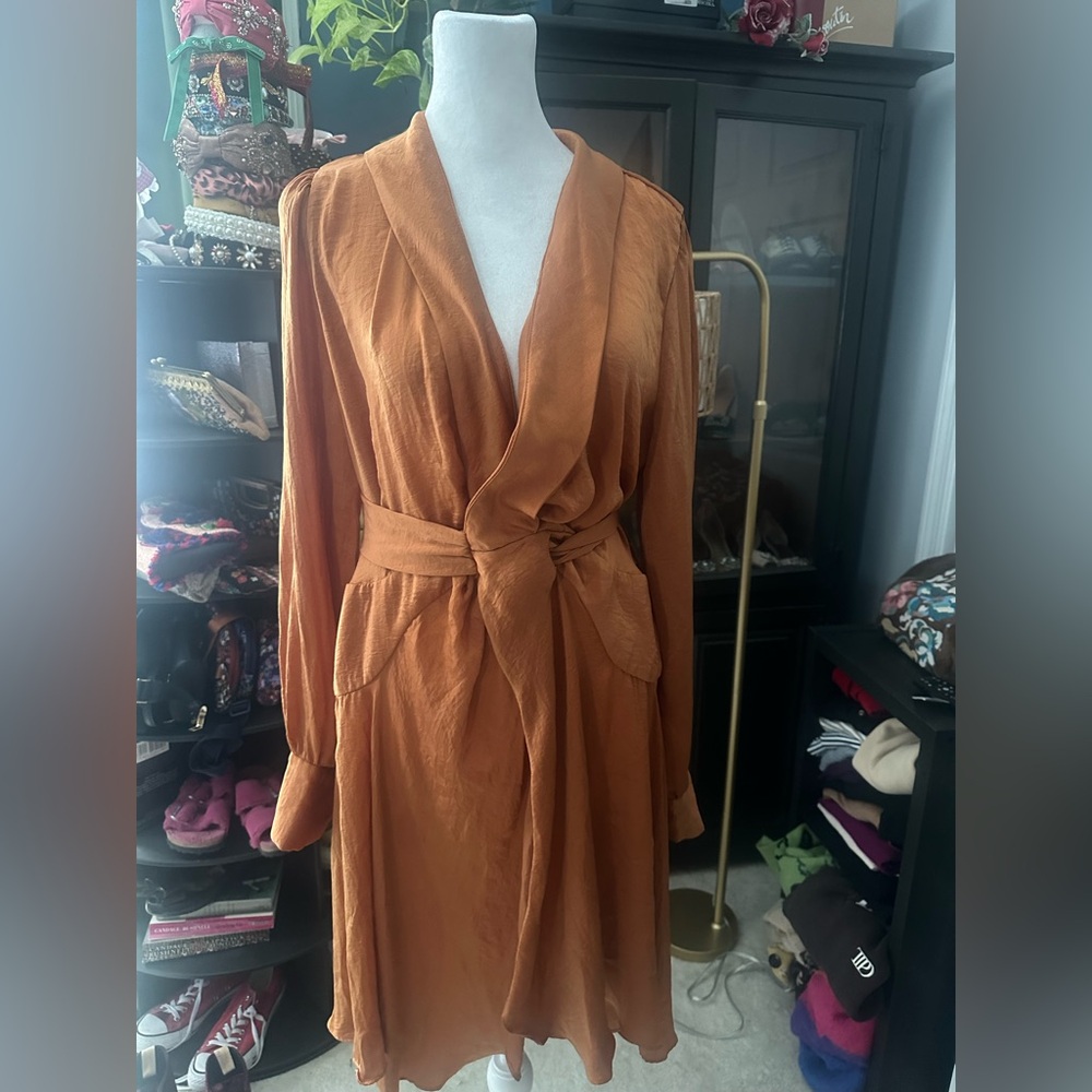 Johnny Becca wrap dress kimono size medium